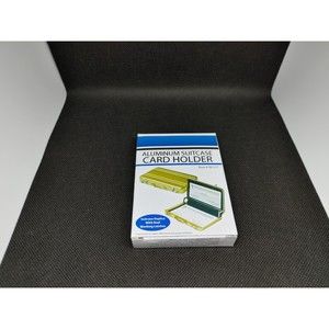 Organizer Case ID Credit Card Holder Mini Business Suitcase Business Box Metal